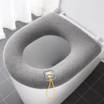 Universal Wc Sitz Abdeckung Kürbis Muster Closes Matte Weiche Warme Wc Sitzkissen Bad Wc Deckel Zubehör