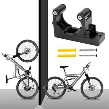 Deemount Mount Fahrradhaken, verstellbarer Fahrrad-Wandhalter, Rack, Schnallenaufhänger, horizontale vertikale