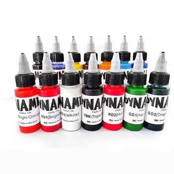 14 farben Professionelle Tattoo tinte für Körper Kunst Natürliche Pflanzen Micro Pigment Permanent Tattoo