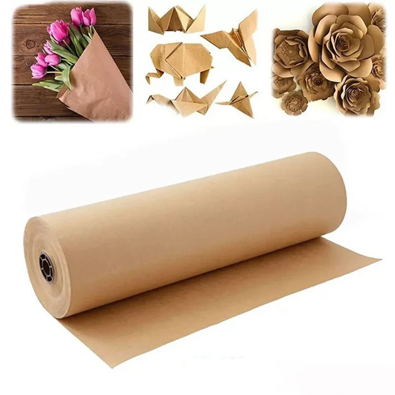 10/50M Braunes Kraftpapier Umweltfreundliches