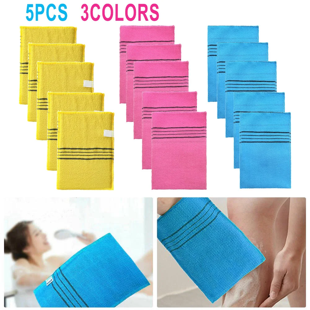 5 Teile/satz Peeling Bad Pad Handtücher Set Koreanische