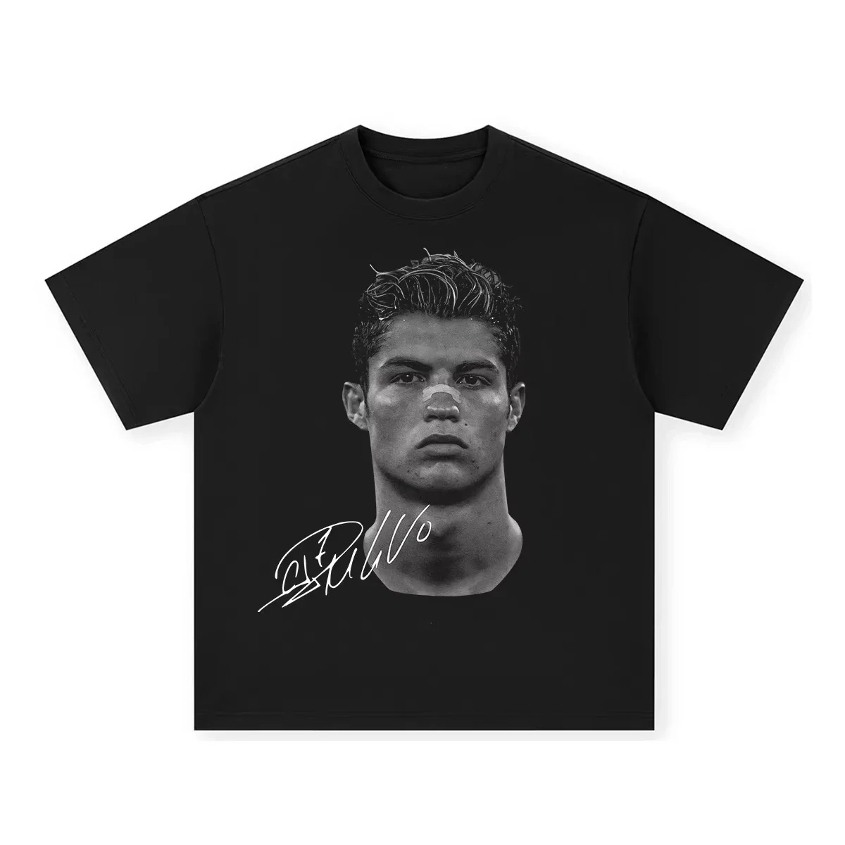 Neymar American Football Star Print 100 % Baumwolle Kurzarm – Bild 3