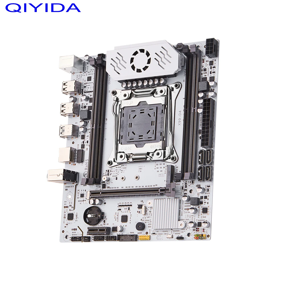 QIYIDA X99 Motherboard D4 TPM2.0 LGA 2011 3 mit – Bild 3