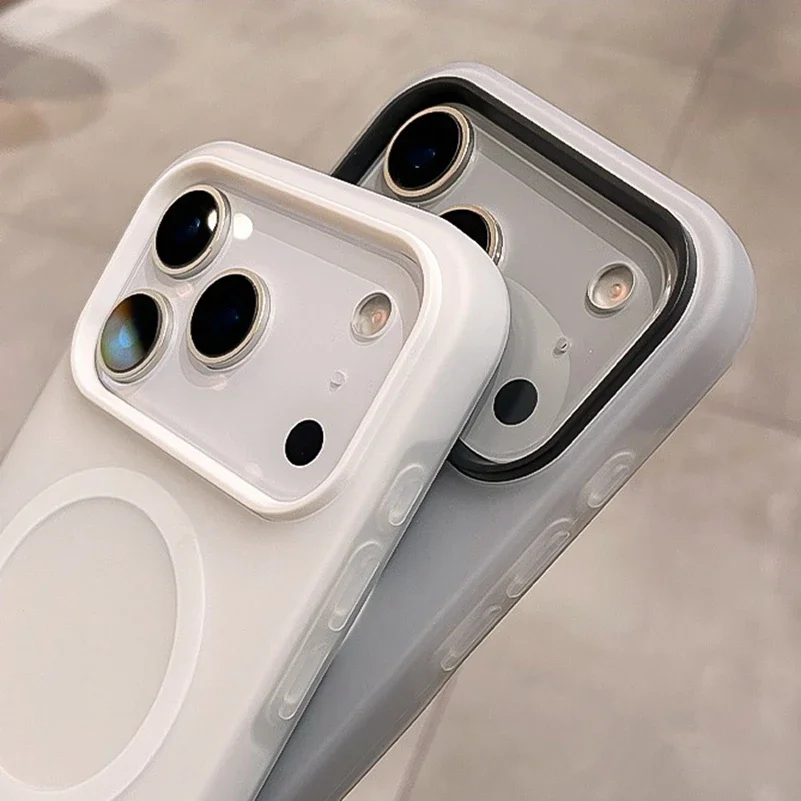 Luxuriöse 2-in-1 magnetische stoßfeste Hülle für iPhone 17 – Bild 5