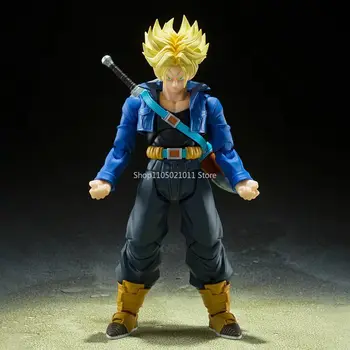 Anime Dragon Ball Z Figuren Shf Super Saiyajin Trunks Action Figure Sammlung Modell 15 cm Zukunft Junge
