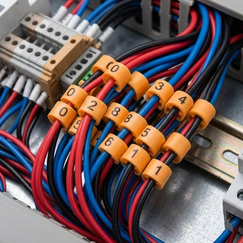 500 Stück Kabelmarkierer EC-0 EC-1 Markierungsnummern 0 bis – Bild 3