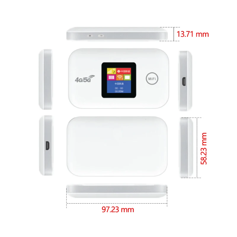 Tragbarer 4G Mobiler WLAN-Router 150Mbps Kabelloser Pocket – Bild 5