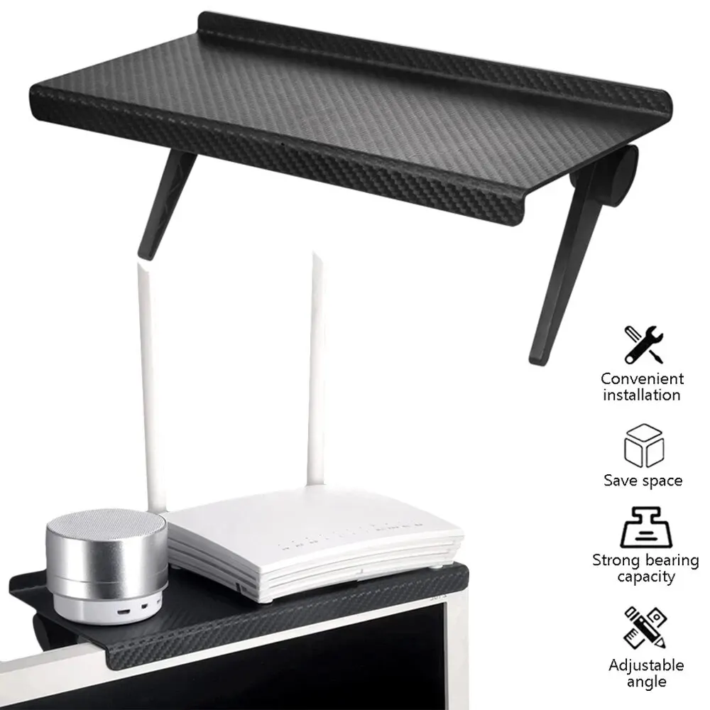 1PC Heißer Verkauf Computer und TV Bildschirm Lagerung Rack – Bild 2