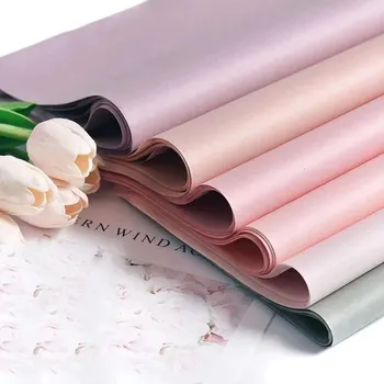 Seidenpapier 75*52 CM Handwerk Papier Floral Verpackung Scrapbooking Papier Party Geschenk (40 Stück)