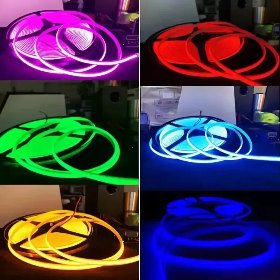 1-5M USB LED Streifen Licht 5V 320LEDs/M COB Touch Sensor – Bild 2