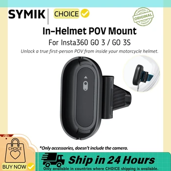 Insta360 GO 3S In-Helm POV Mount Clip Helm Halter Für Insta 360 GO 3 GO3S Motorrad Helm zubehör