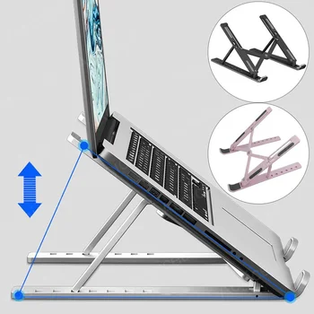 Faltbarer Laptop-Ständer, 7-stufig, ABS, tragbare Tablet-Computer-Halterung, universeller Pad-PC-Halter