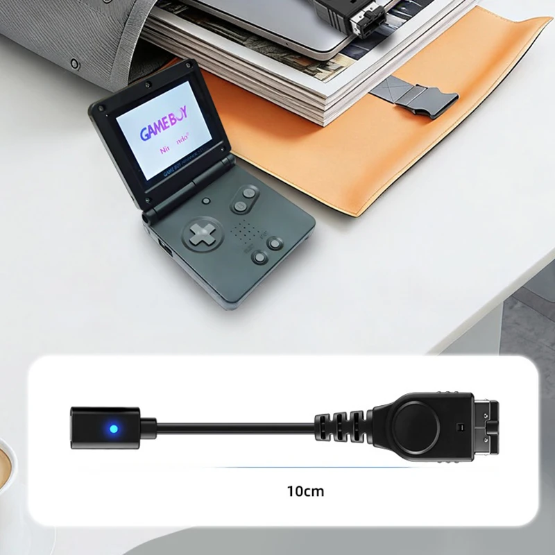 USB-C Ladekabel für Game Boy Advance SP mit LED-Anzeige – Bild 5