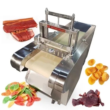 Automatische Schneidemaschine für konservierte Fruchtscheiben, Trockenfrüchte, Schneidemaschine für kandierte