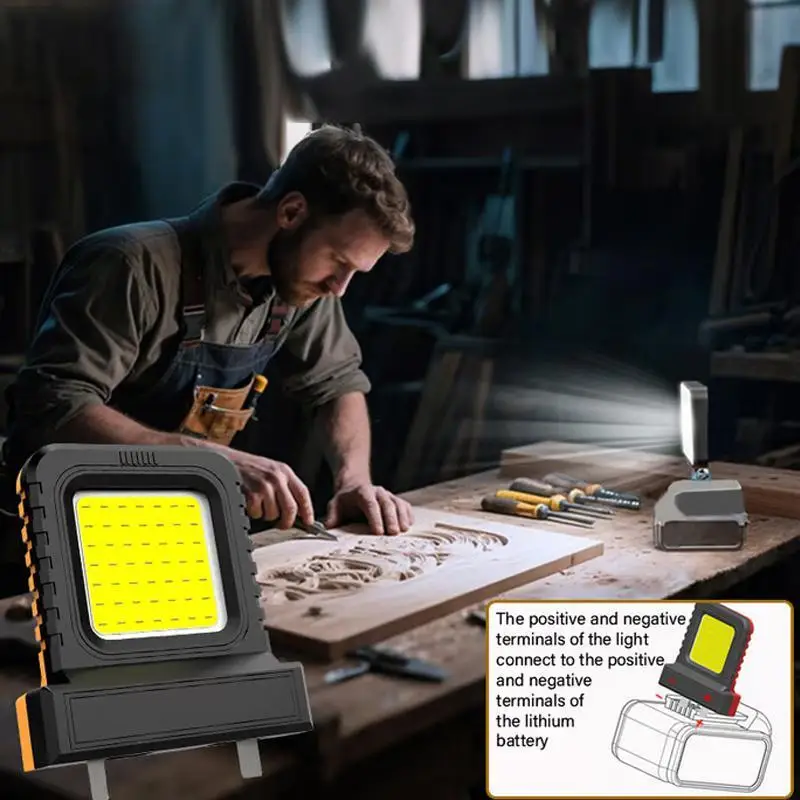 LED-Arbeitsleuchte für 21-V-Werkzeugakkus – Bild 2