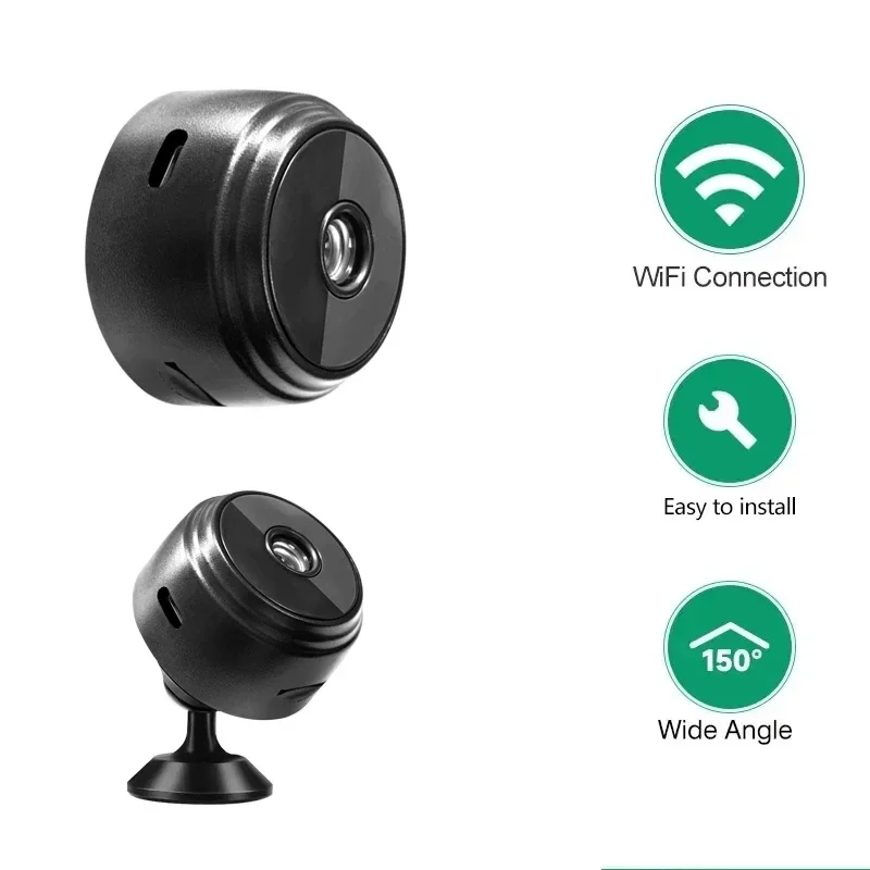 A9 Mini-Überwachungskameras mit WLAN 1080P HD Mini-Kamera – Bild 5