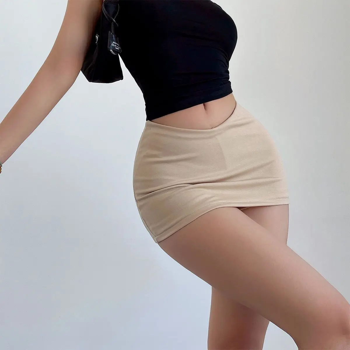 Frauen Sommer Sexy Shorts Röcke Sommer Koreanische Niedrige – Bild 5