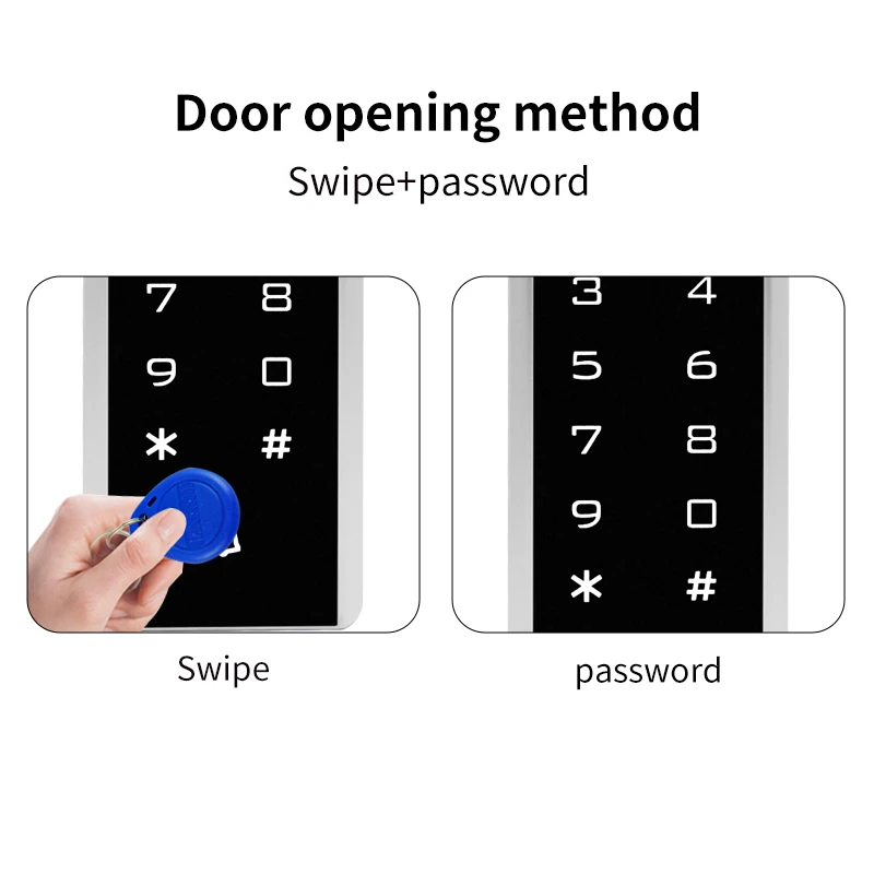 Mini 125 kHz RFID-Tastatur Touch Access Control System WG26 – Bild 4