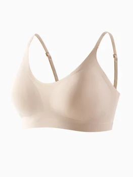 Weiche Unterstützung, nahtlose Unterwäsche, bequeme Raffung, keine Stahlring-Kollektion, leicht, dünn