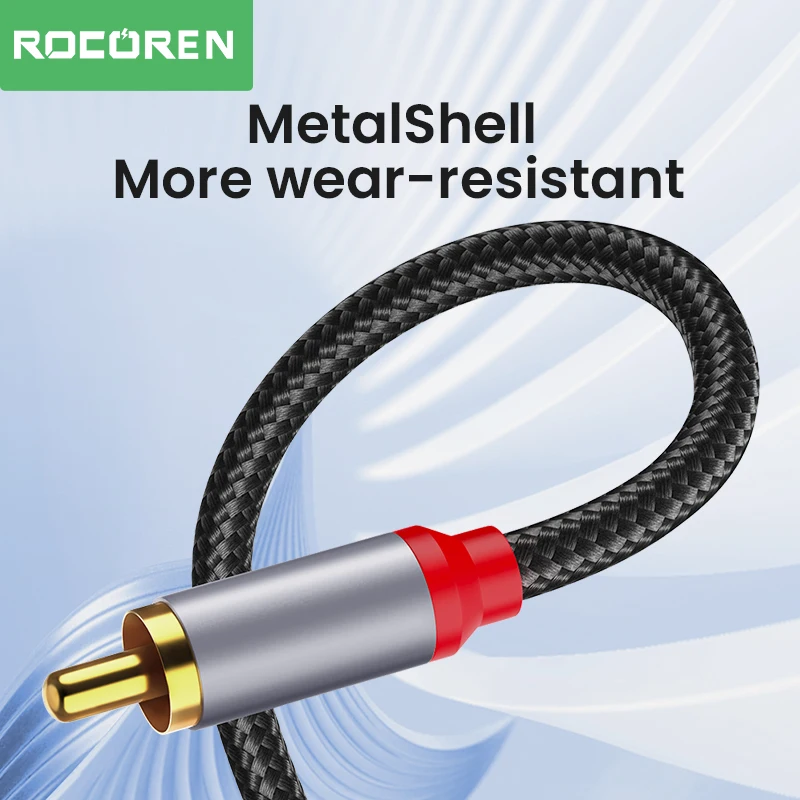 3,5-mm-Klinke auf 2× Cinch (RCA) Audiokabel – Bild 4