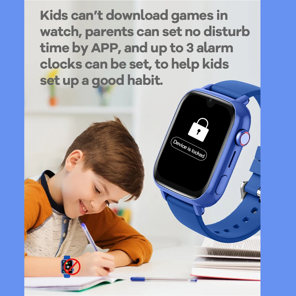 4G Smart Watch Kinder GPS WIFI Videoanruf SOS APP Download – Bild 5