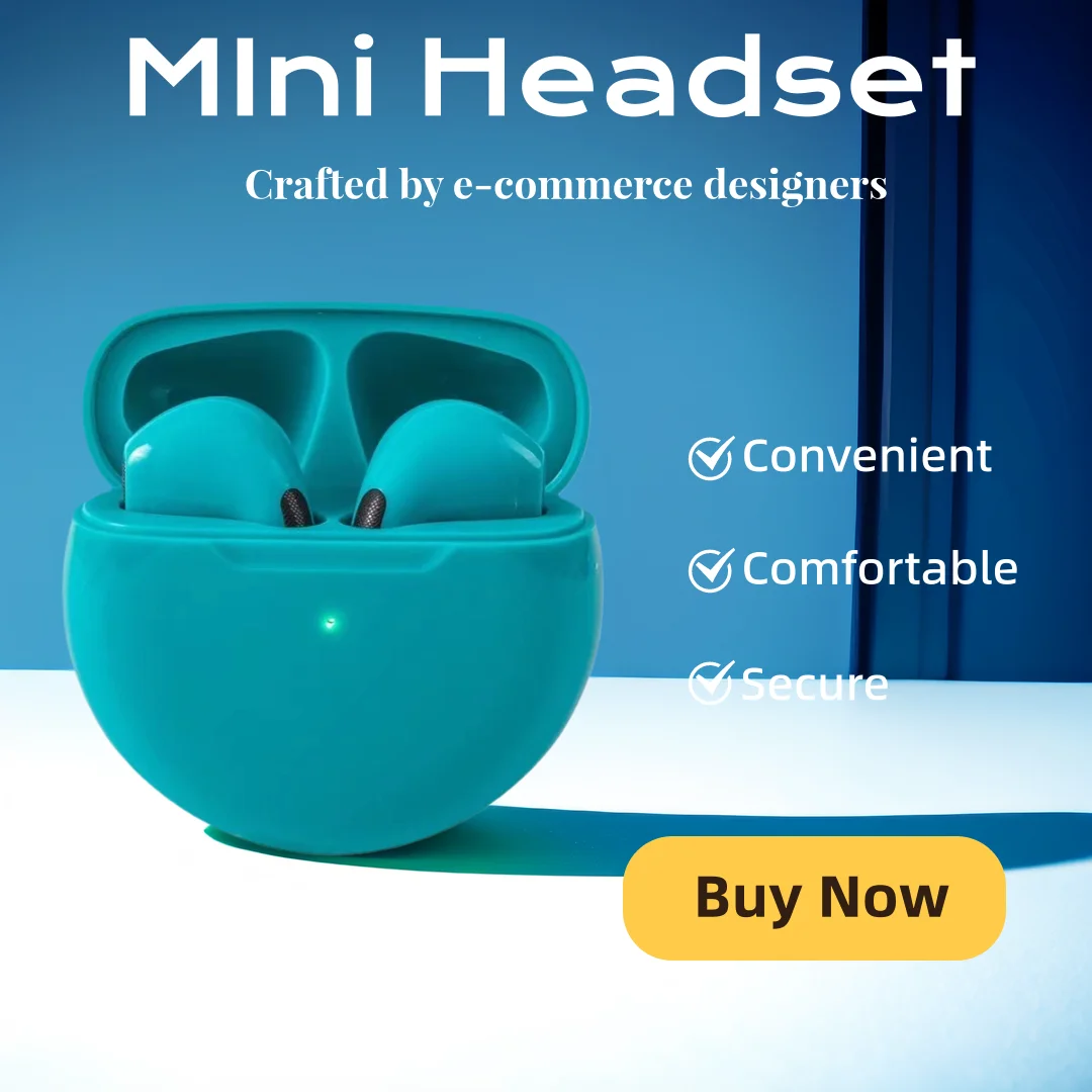 Mini-Bluetooth-Headset, kabellos, tragbar – Bild 4