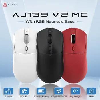 AJAZZ AJ199 2,4 GHz Drahtlose Maus Optische Mäuse mit USB Empfänger Gamer 26000DPI 6 Tasten Maus Für Computer