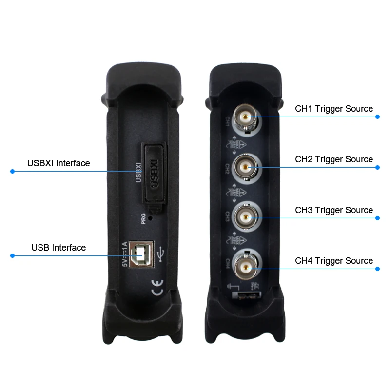 Hantek 6074BE/6254BE 4-Kanal-USB-Oszilloskop, 70/250 MHz – Bild 6