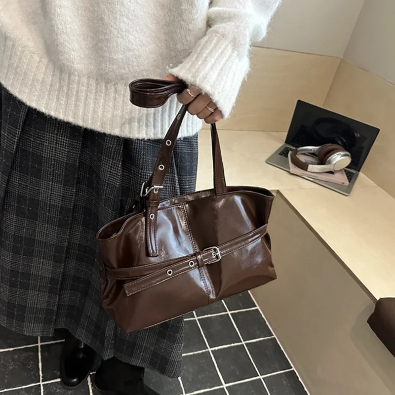 Neue Modische Vielseitige Gürtel Schnalle Handtasche – Bild 4
