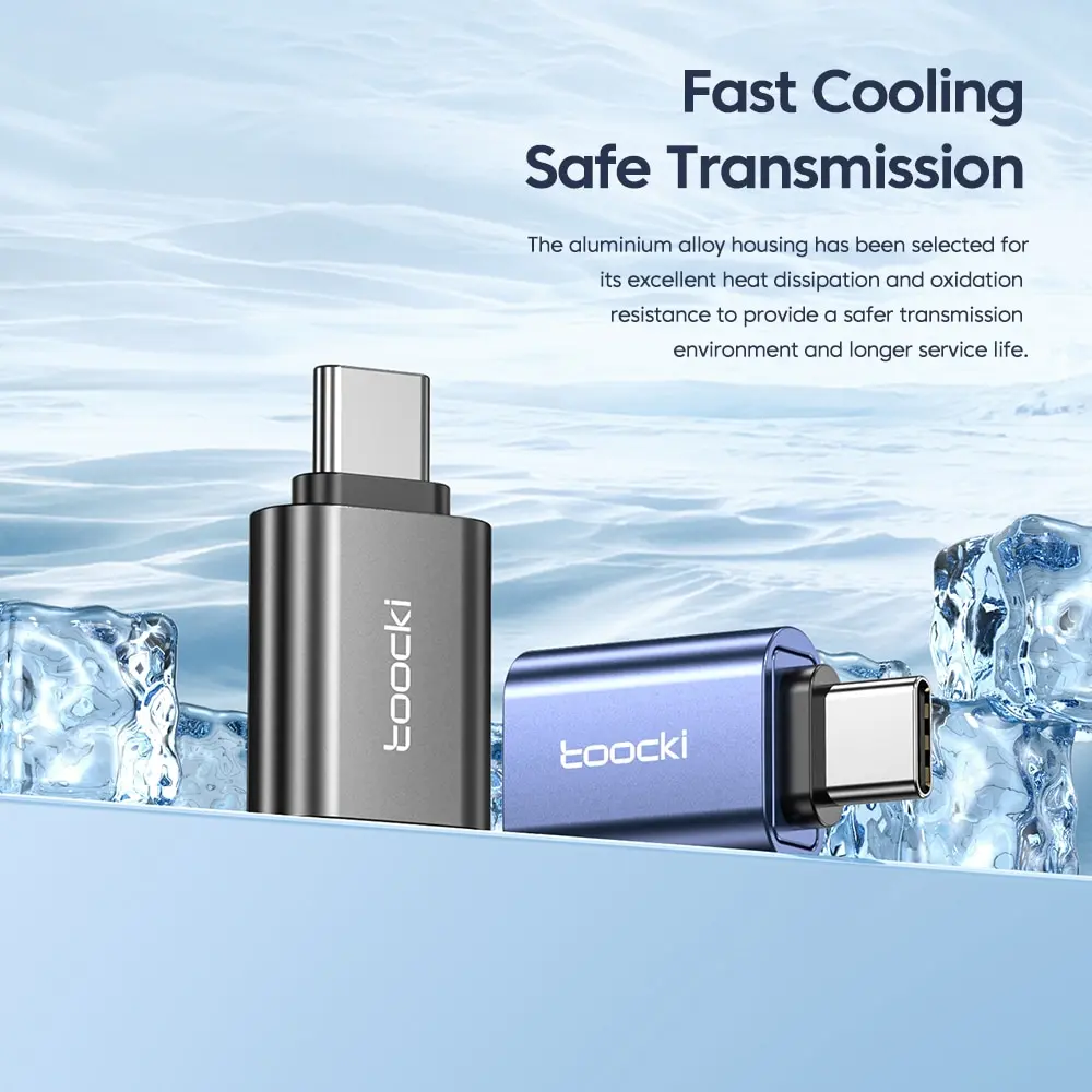 Toocki otg usb 3,0 zu typ c adapter micro to typ c männlich – Bild 2