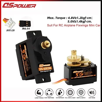 DSpower 5g Micro Digital Servo Mini Servos Kunststoff/Metall Getriebemotor für RC Auto WLtoys k969 k989 k999