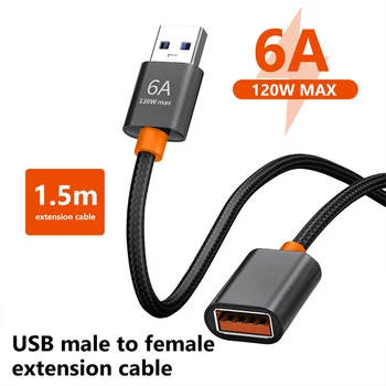 6a USB 3.0/2,0 USB-Verlängerung kabel für Smart Laptop PC TV Xbox One SSD USB-Verlängerung kabel Verlängerung