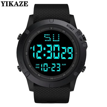 Männer Sport uhr Multifunktions-Militärs port uhr wasserdichte leuchtende LED digitale Kinder uhr großes