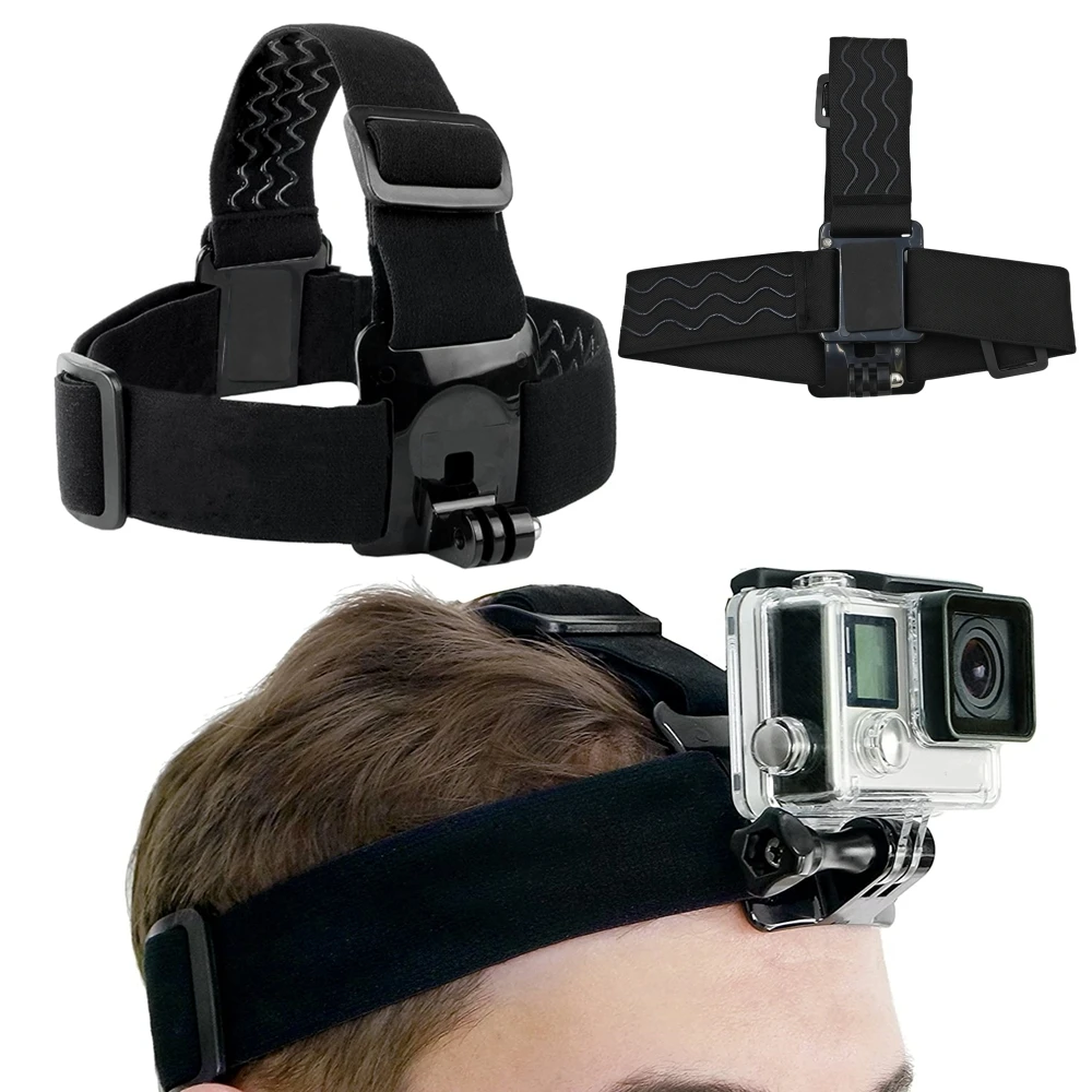 Kopfbandhalterung Stirnband Verstellbarer Gürtel für GoPro