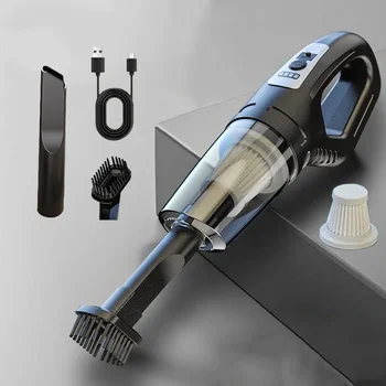 120 W tragbarer Auto-Staubsauger, USB-Aufladung, kabelloser Handstaubsauger, leistungsstarke Saugkraft