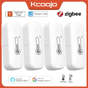 Tuya Zigbee3.0 Temperatur- und Feuchtigkeitssensor, Thermometer, Hygrometer, APP-Fernalarm, funktioniert
