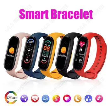 SmartBracelet für Männer und Frauen, Fitness-Tracker, Smartwatch, Blutdruck- und Herzfrequenzmesser, Smartband
