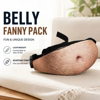 Kreative Bauchtasche, Outdoor, lustige Geldbörse, Gürteltasche, Alltagstasche, versteckte Aufbewahrung