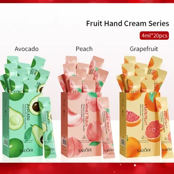 Honig-Pfirsich Feuchtigkeitsspendende und Hydratisierende Handcreme, Tragbarer Feuchtigkeitsstift, Handcreme