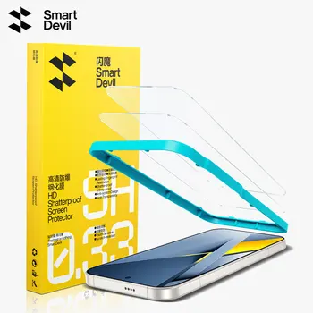 SmartDevil gehärtetes Glas für Xiaomi POCO F8 Pro F7 F5 F6 X7 Pro F4 Displayschutzfolie für Poco X8Pro Max HD