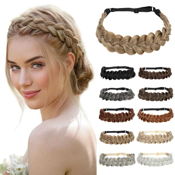 Sarahs synthetisches französisches geflochtenes Stirnband/Haarband, ein Haarschmuck im Bohemian-Stil