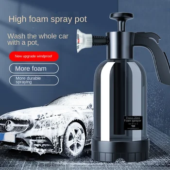 2l Handpumpen schaums prüh gerät mit 3 Arten von Düsen hand pneumatische Schaum kanone Schnees chaum Auto