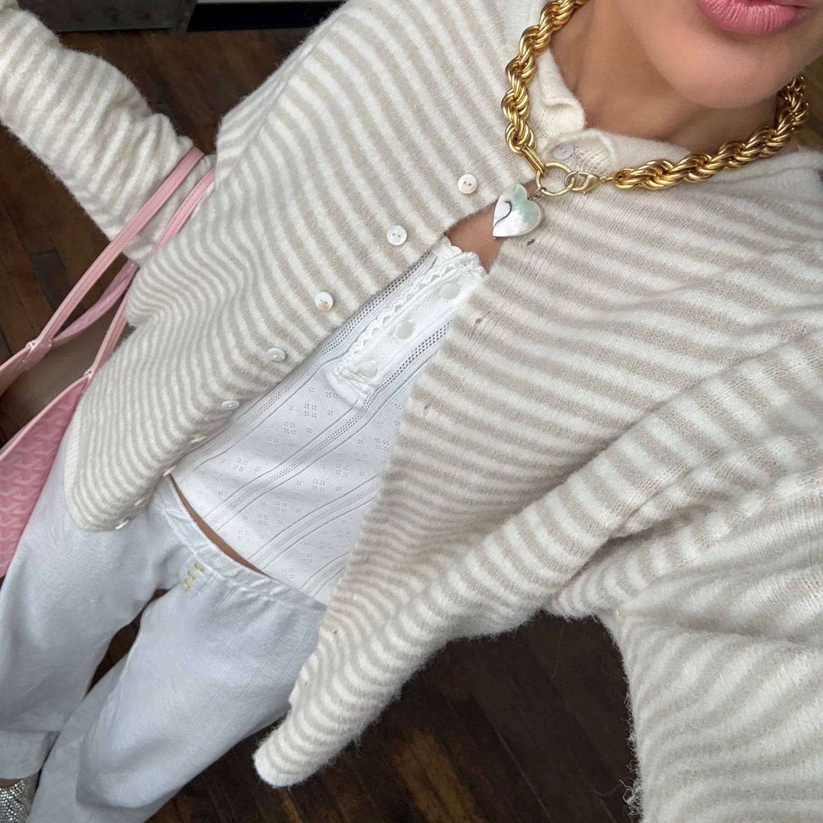 Casual Lose Strickjacke Für Frauen Herbst Langarm Strickwaren – Bild 4