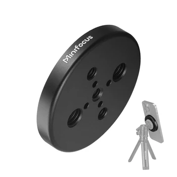 Magnetischer Handyhalter für Magsafe auf 1/4'' und 3/8'' Arri Holes Stativhalterungsadapter für iPhone Samsung