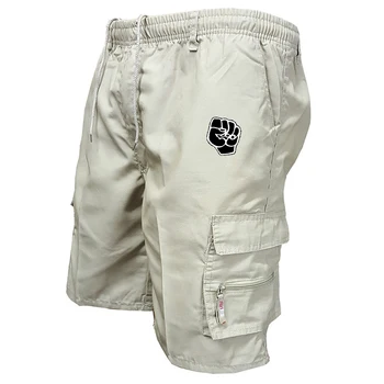 Sommer Herren Cargo-Shorts Bermuda Baumwolle Armee Militär Multi-tasche Casual Männlichen Outdoor Kurze Hosen