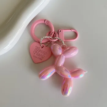 Jelly Cute Jelly Balloon Dog Schlüsselanhänger Anhänger Cartoon Hundekette Schlüsselanhänger - schönes