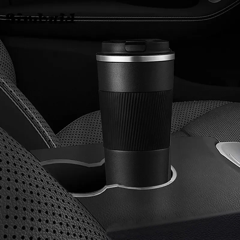 380 ml 510 ml Edelstahl Kaffeetasse Thermobecher Garrafa – Bild 6