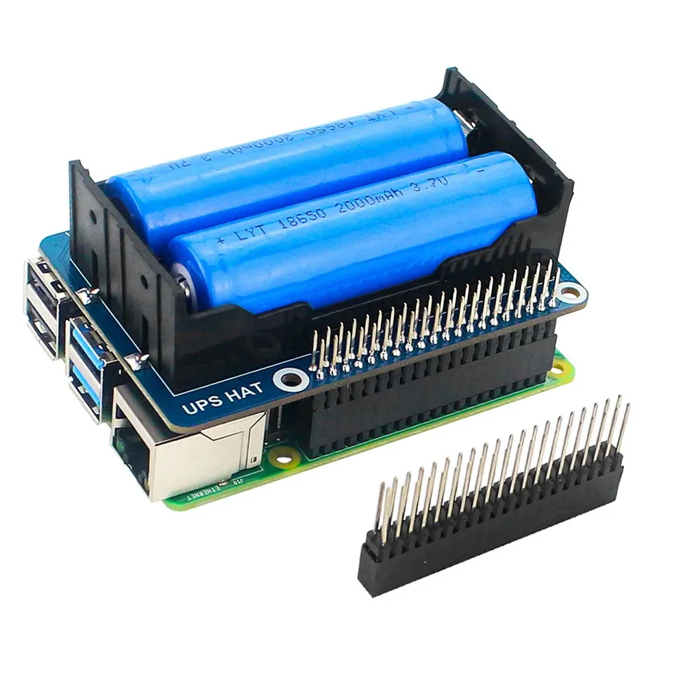 Raspberry Pi 4B/3B+ UPS-Batteriepack -5V – Bild 5