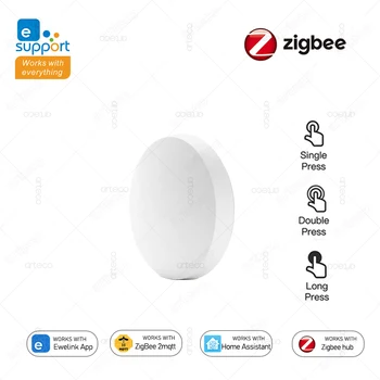 Zigbee-Taste, intelligente drahtlose Fernbedienung, Szenenschalter, batteriebetriebener