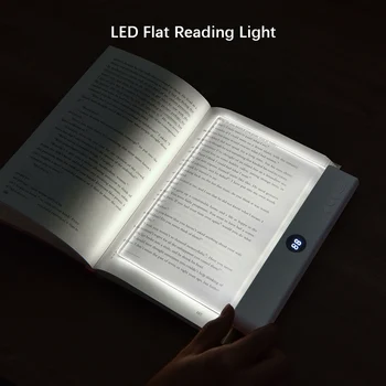 LED-Buchlicht und Nachtlicht 2 in 1, 3 Farbtemperaturen und stufenlose Dimmung, wiederaufladbare USB-Leselampe
